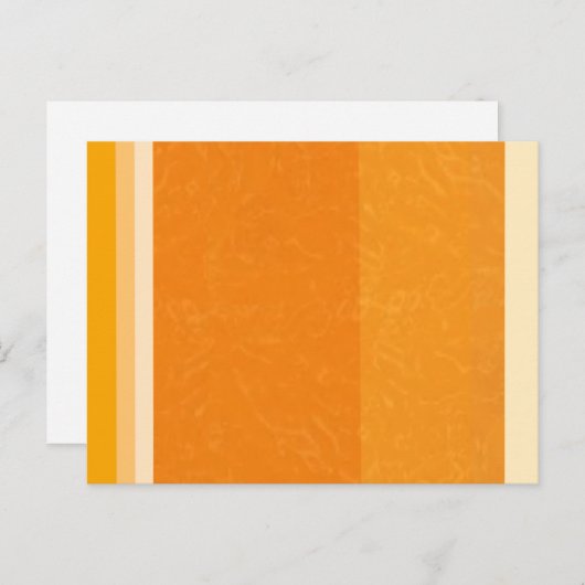 Juicy Citrus Orange Frucht Slice Farben Postkarte (Vorne/Hinten)