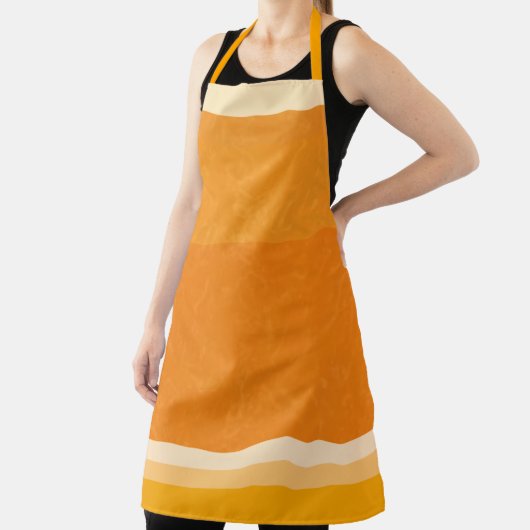 Juicy Citrus Orange Frucht Slice Farben Schürze (InSitu)