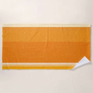 Juicy Citrus Orange Frucht Slice Farben Strandtuch