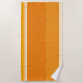 Juicy Citrus Orange Frucht Slice Farben Strandtuch (Vorderseite)