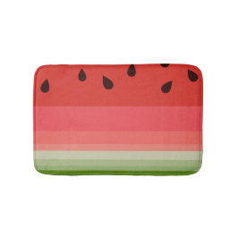 Juicy Delicious Ripe Watermelon mit Samen Design Badematte