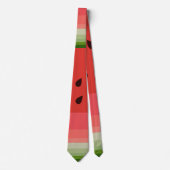 Juicy Delicious Ripe Watermelon mit Samen Design Krawatte (Vorderseite)