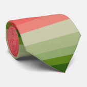 Juicy Delicious Ripe Watermelon mit Samen Design Krawatte (Gerollt)