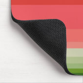 Juicy Delicious Ripe Watermelon mit Samen Design Mousepad (Ecke)