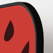 Juicy Delicious Ripe Watermelon mit Samen Design Pickleball Schläger (Linke Seite)