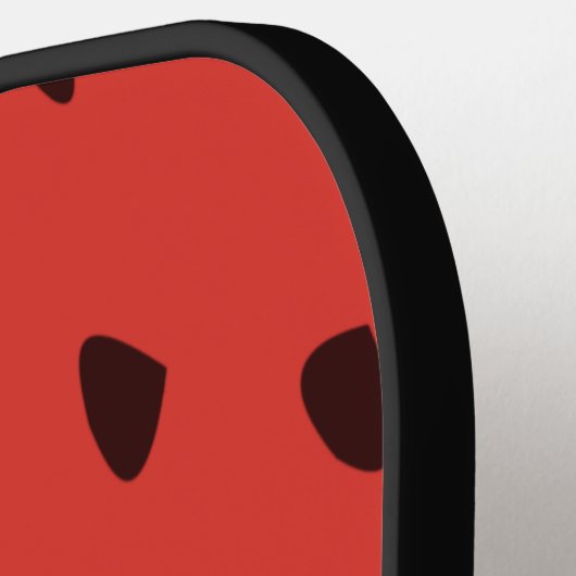 Juicy Delicious Ripe Watermelon mit Samen Design Pickleball Schläger (Linke Seite)