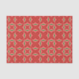 Juicy Delicious Ripe Watermelon mit Samen Design Seidenpapier