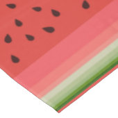 Juicy Delicious Ripe Watermelon mit Samen Design Tischdecke (Schrägansicht)