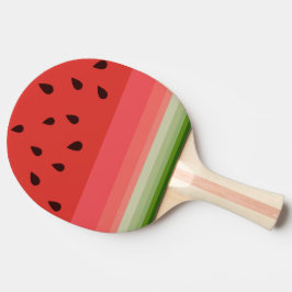Juicy Delicious Ripe Watermelon mit Samen Design Tischtennis Schläger