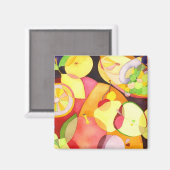 Juicy Fruits Magnet (Vorderseite/Rückseite)