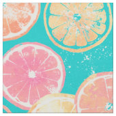 Juicy Grapefruit Slices Stoff (Nahaufnahme)