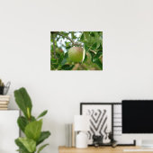 Juicy Green Apple Poster (Heimbüro)