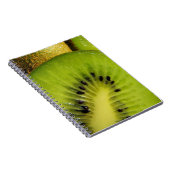Juicy Green Kiwi Frucht Notebook Notizblock (Rechte Seite)