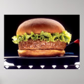 Juicy Hamburger Poster (Vorne)