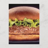 Juicy Hamburger Postkarte (Vorderseite)