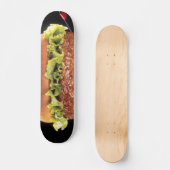 Juicy Hamburger Skateboard (Vorderseite)