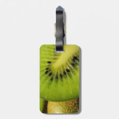 Juicy Kiwi FruchtGepäckmarke Gepäckanhänger (Rückseite vertikal)