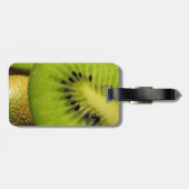Juicy Kiwi FruchtGepäckmarke Gepäckanhänger (Rückseite horizontal)