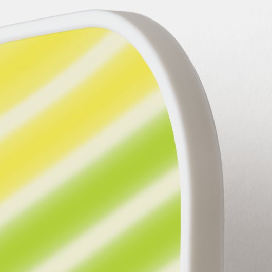 Juicy Lemon Limon und Orange Citrus Fruchtstreifen Pickleball Schläger (Linke Seite)