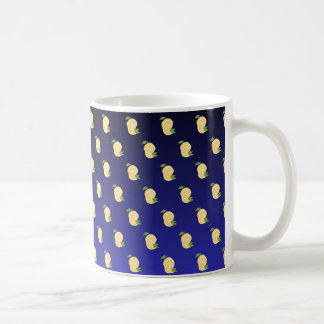 Juicy Lemon Tasse auf blauem Gradient