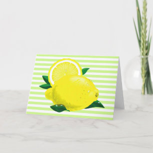 Juicy Lemons Card Karte