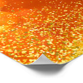 Juicy lemons disco poster (Ecke)