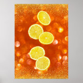 Juicy lemons disco poster (Vorne)