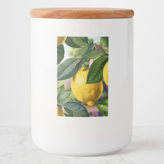 Juicy lemons lebensmitteletikett (Vorderseite)