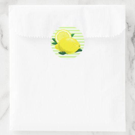 Juicy Lemons Stickers (Tasche)