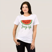 Juicy Life Tri-Blend Shirt (Vorderseite voll)