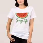 Juicy Life Tri-Blend Shirt (Vorderseite)