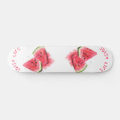 Juicy Life Watermelon Skateboard Geschenk - Ihr Te (Horizontal)