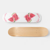 Juicy Life Watermelon Skateboard Geschenk - Ihr Te (Horizontal)