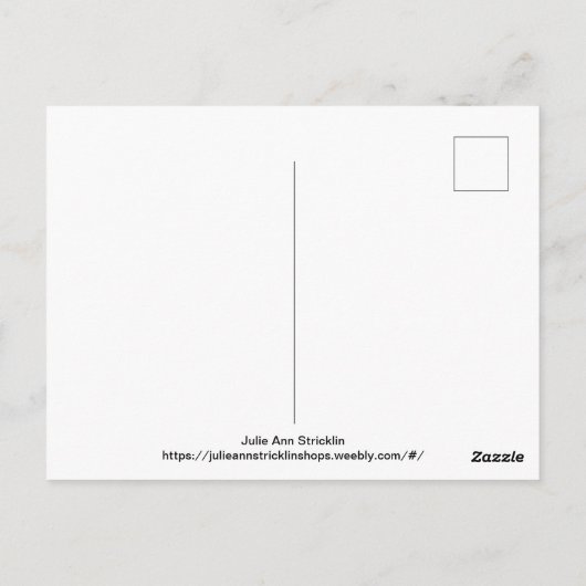 Juicy Mandala Postkarte (Rückseite)