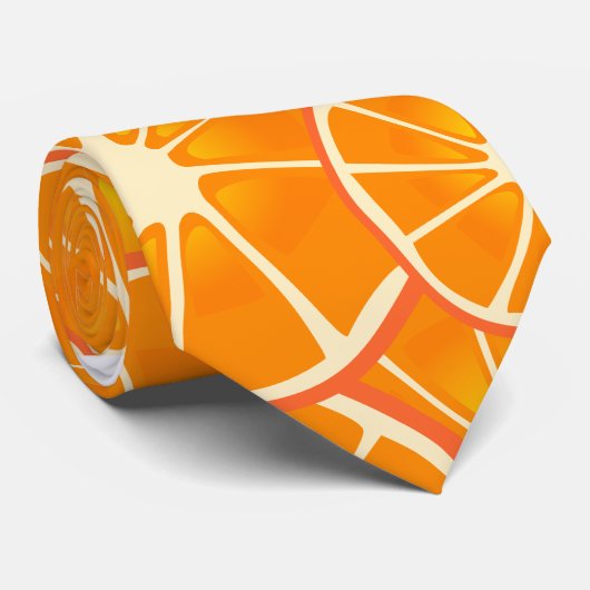 Juicy Orange Krawatte (Gerollt)