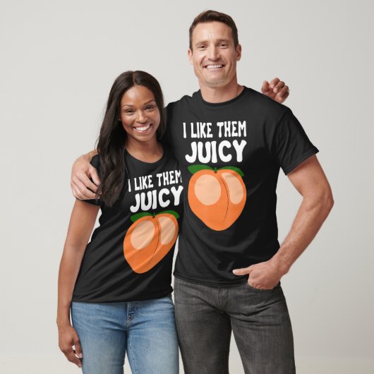 Juicy Peach Nectarines Apricots Obstkorb T-Shirt (Unisex)