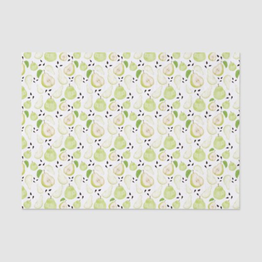 Juicy Pear Toss Tissue Seidenpapier (Vorderseite)