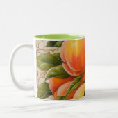 Juicy Pfirsiche Zweifarbige Tasse (Links)