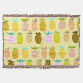 Juicy Pineapple Pattern Decke