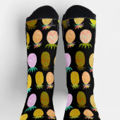 Juicy Pineapple Pattern Socken (Oben)