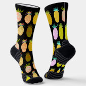 Juicy Pineapple Pattern Socken (Gewinkelt)
