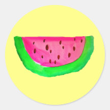 Juicy pink Pop Art Wassermelone