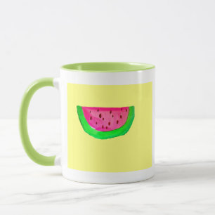 Juicy pink Pop Art Wassermelone Tasse