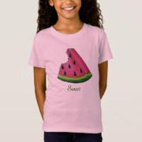 Juicy Pink Sweet Watermelon Slice Frucht Feinschme
