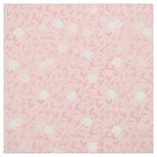 Juicy Pink Tiny Floral Pattern Stoff (Muster)