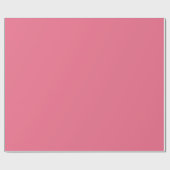 Juicy Pink Vibrant Rosy Solid Geschenkpapier (Flach)