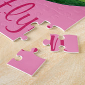 Juicy Pink Watermelon Fruit Melon Slice Child's Puzzle (Seite)