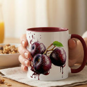 Juicy Plum Splash Tasse