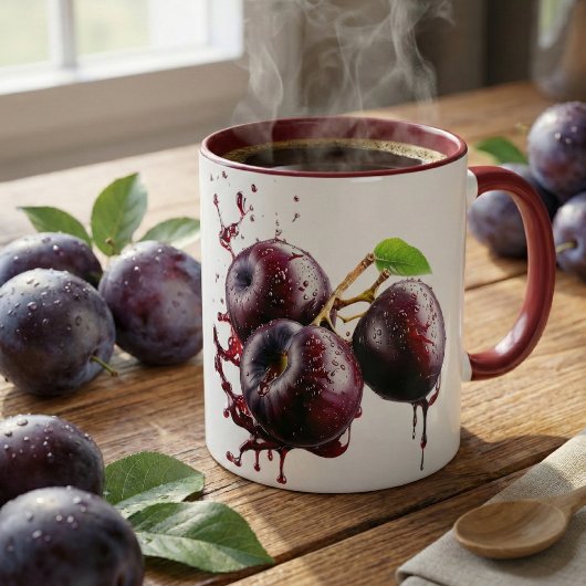 Juicy Plum Splash Tasse