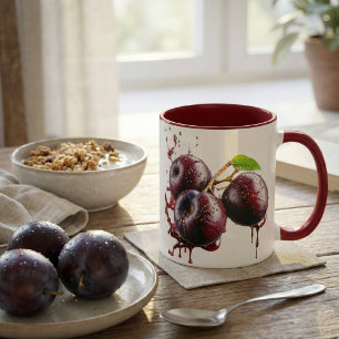 Juicy Plum Splash Tasse